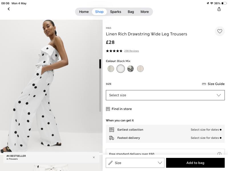 What's good in M&S right now?