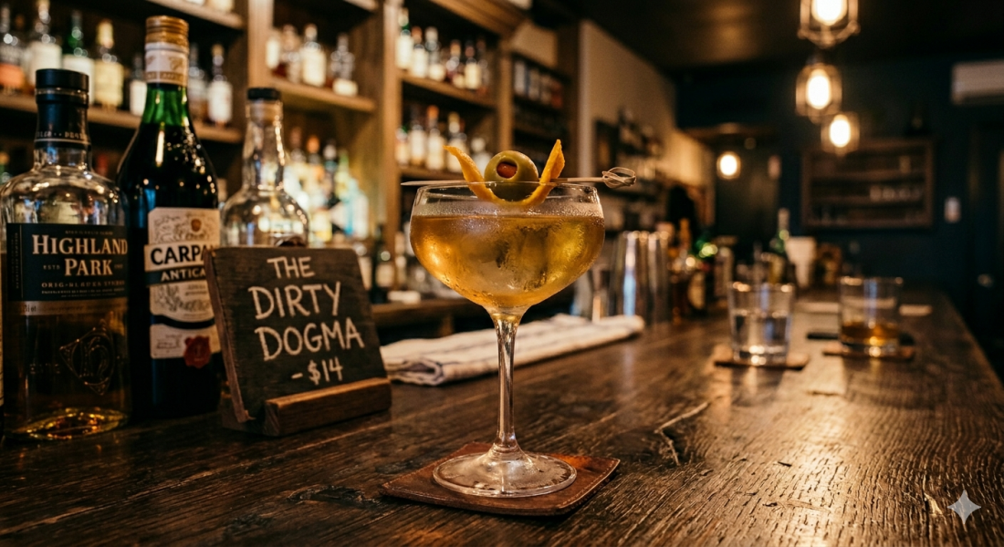 The Bluestocking Pub: Infinite Cocktails, Questionable Logistics