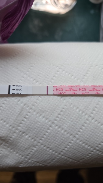 FAINT POSITIVE AT 7/8DPO