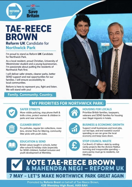 If you voted Reform, I would love to know why?