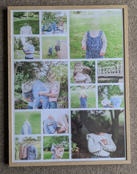 Where can I find a matching photo collage frame?