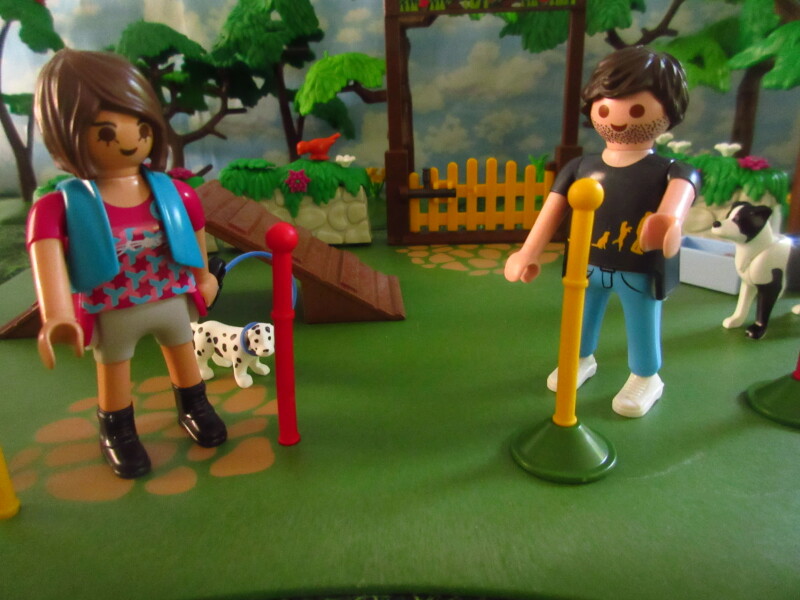 It's Springtime in Eastgate Park for the Playmobil people in our house...