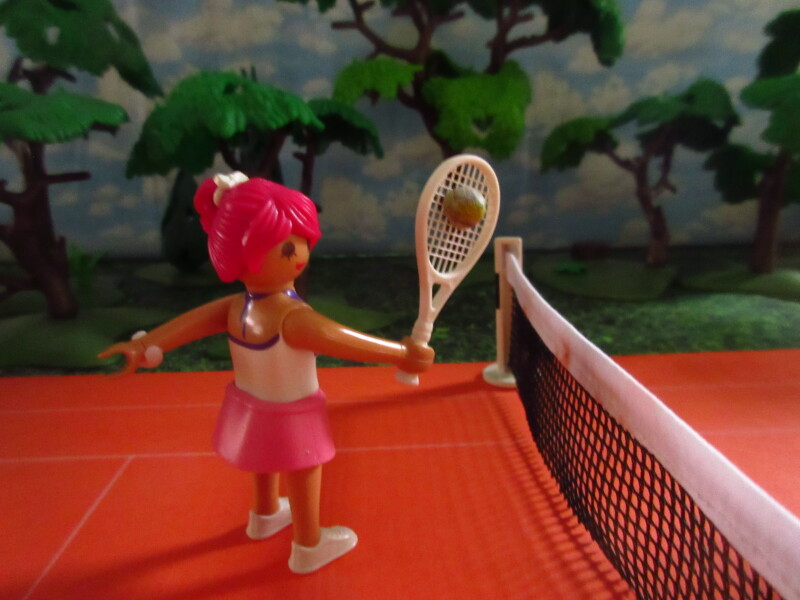 It's Springtime in Eastgate Park for the Playmobil people in our house...