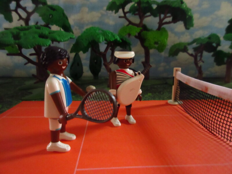 It's Springtime in Eastgate Park for the Playmobil people in our house...