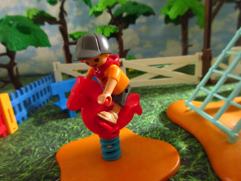 It's Springtime in Eastgate Park for the Playmobil people in our house...