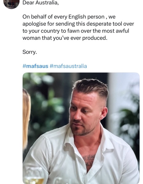 MAFSAUS#19. NO SPOILERS. DyanowhatImean, DyanowhatImean, DyanowhatImean. Men died in trenches, DyanowhatImean. We have new matches, DyanowhatImean. Circumcision over dinner, toilet confessionals are calling, DyanowhatImean.