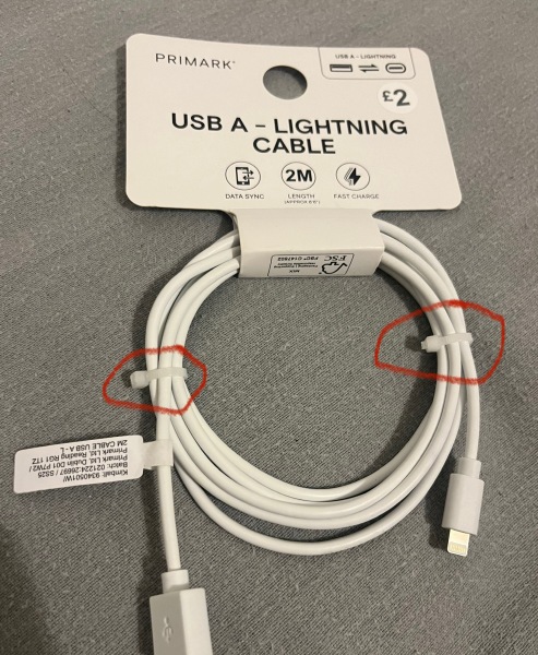 How do I open this type of packaging (phone cable charger)