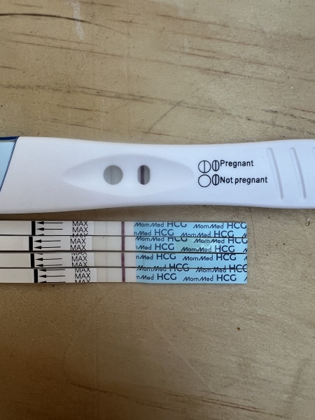 Faint Test Lines 11dp5dt