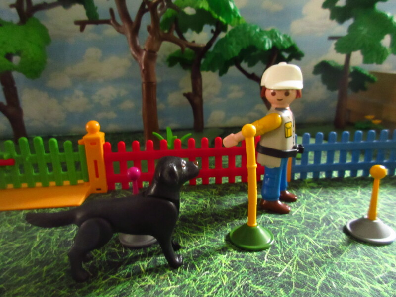 It's Springtime in Eastgate Park for the Playmobil people in our house...