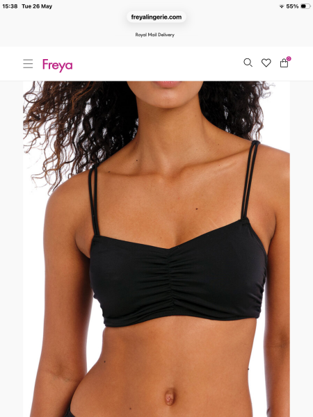 Bikini top like Uniqlo wireless bra