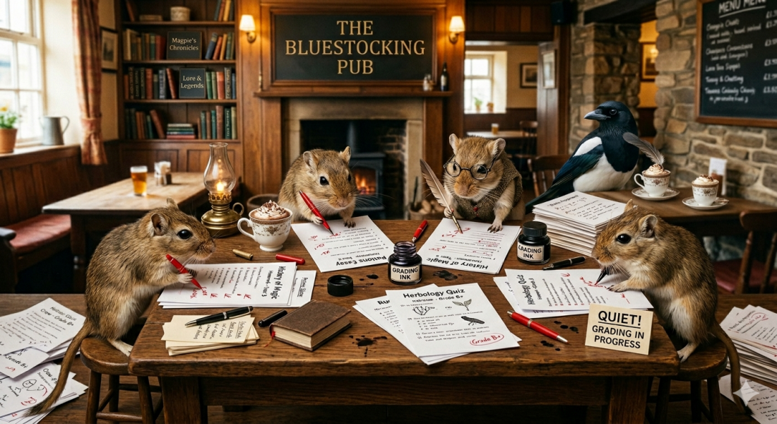 Bluestocking Women’s Pub - it’s Maytime!