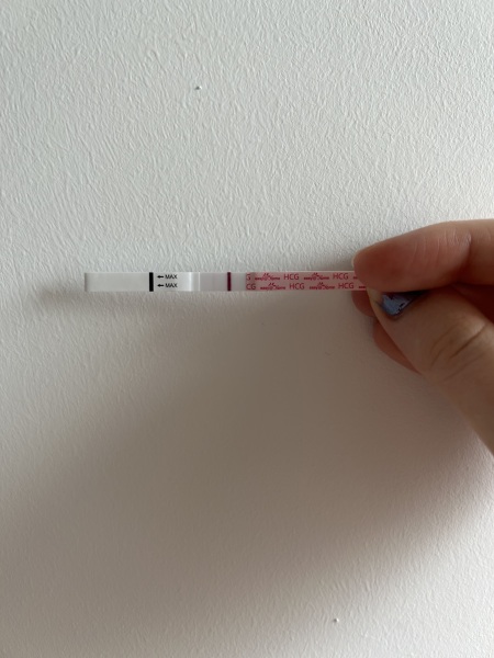 Faint positive a month after miscarriage, could this be new pregnancy?