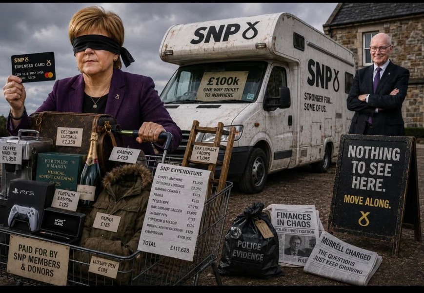 Nicola Sturgeon didn't know her husband stole £400,000