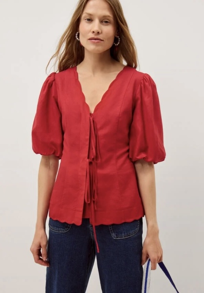 Please find me some 'jeans and a nice top' tops