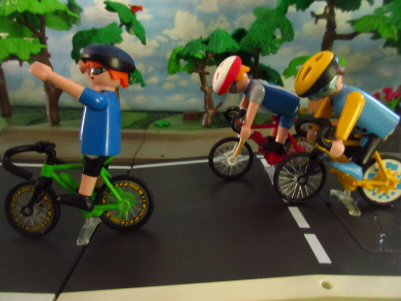 It's Springtime in Eastgate Park for the Playmobil people in our house...