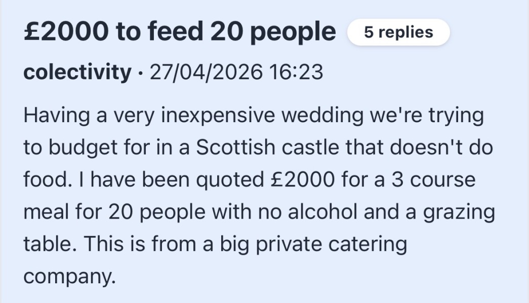 How to cut wedding budget by £8k! Anyone good with trimming?
