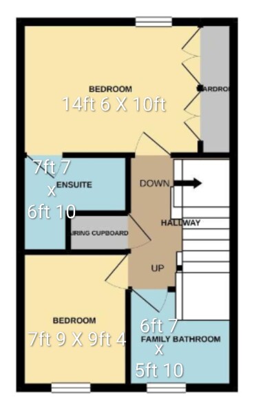 Removing a bathroom for bigger bedroom - which option?