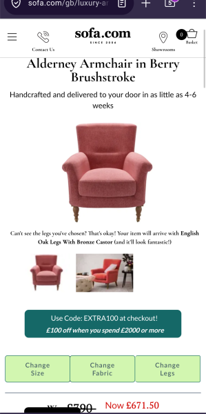 Pink reading chair that is comfy but won't break the bank!