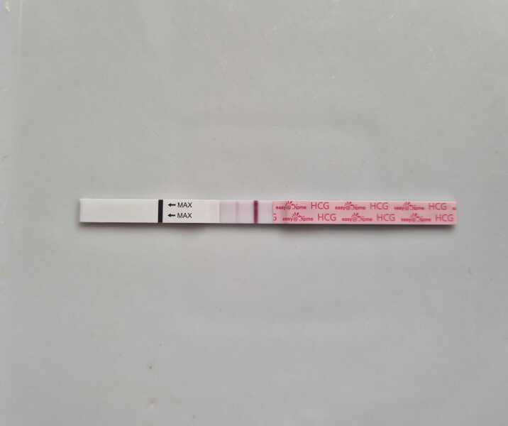 9dpo faint positive?