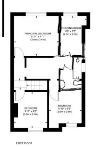 Reconfiguration to make fourth bedroom?