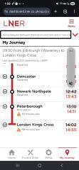 Help claiming LNER delayed trip refund?