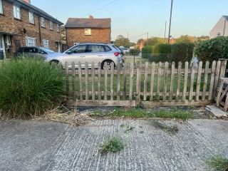 Front driveway