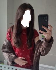 How bad are these DIY face framing layers? Be honest 😭