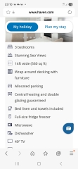 AIBU to ask for a refund on a seaview caravan upgrade?