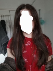 How bad are these DIY face framing layers? Be honest 😭