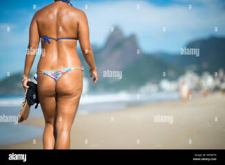 To ask how you would feel about seeing a plus size woman at a fairly market beach club?