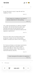 Has anyone else had this experience with Zara?