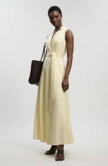 Looking for a polished khaki shirt dress for a wedding anniversary