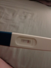 Evaporation line or positive result on a pregnancy test?