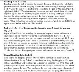 Sharing Sunday services