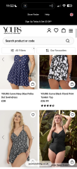 Plus size swimwear