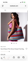 Tote bag for teenager on holiday