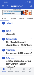 Missing thread titles in the app