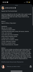 Noodle salad recipes 🙏