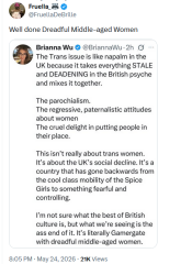 "Dreadful Middle-aged Women" Take a Bow
