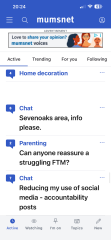 Missing thread titles in the app