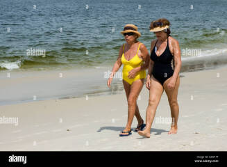 To ask how you would feel about seeing a plus size woman at a fairly market beach club?
