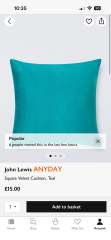 Cushions for dark grey sofa