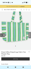 Tote bag for teenager on holiday