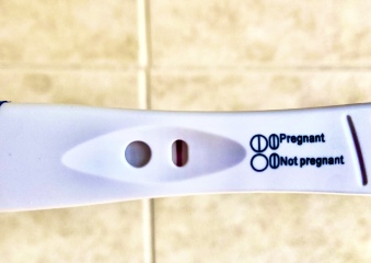 evap or faint positive?