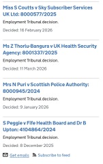 Sandie Peggie vs NHS Fife Health Board and Dr Beth Upton, following Employment Tribunal judgment - thread #61
