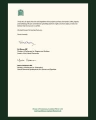 Ed Davey says the EHRC code has failed in its objective and calls for post legislative scrutiny of the GRA & EA. Presumably to legally allow blokes in the ladies.