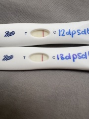Could this early positive still be the trigger after embryo transfer? **PHOTOS**