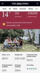 Is Exeter uni’s intake still mostly from the independent sector?