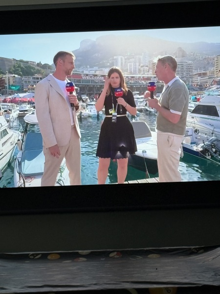 Bernie Collins (F1) dress at Monaco Grand Prix