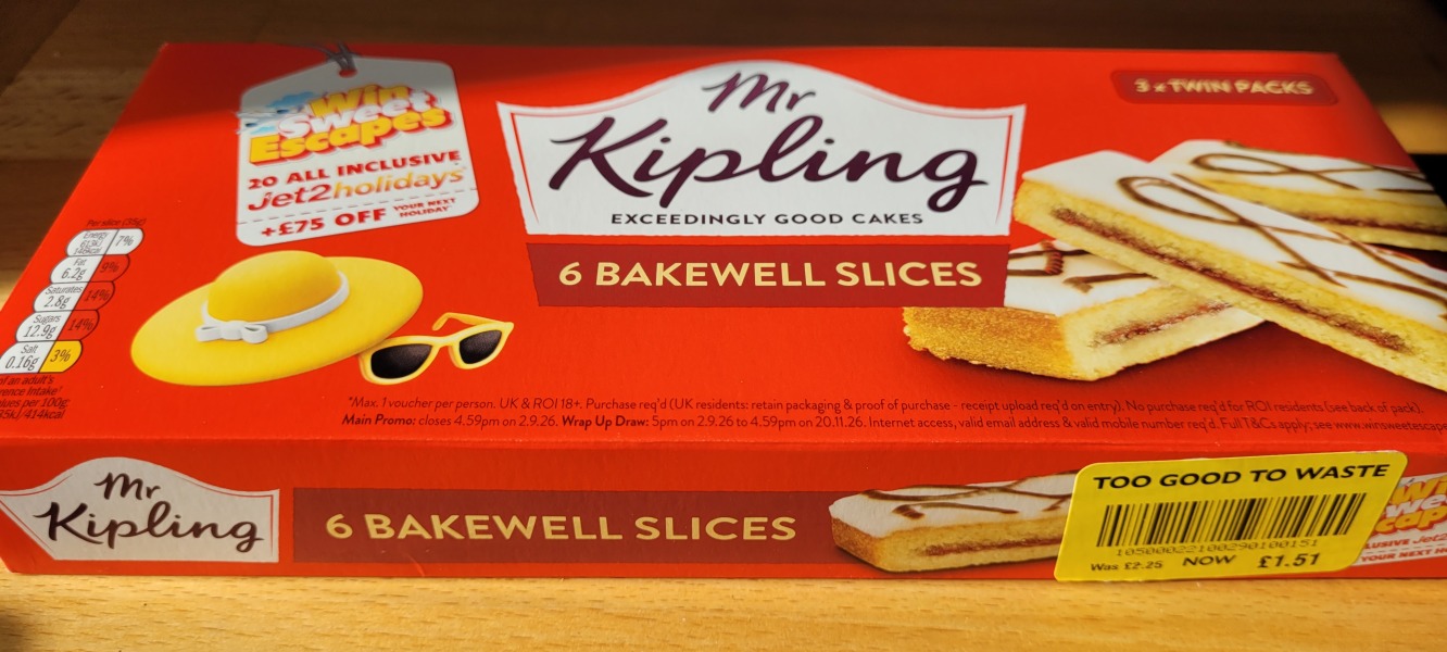 Mr Kipling's cakes